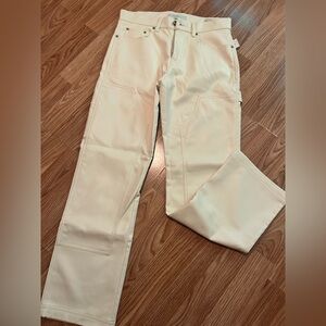 PACSUN mens cream latex pants
